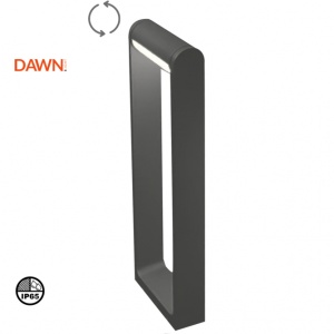 Светодиодный светильник DAWN 0230-600 колонна 12 Вт 3000К IP65 серый