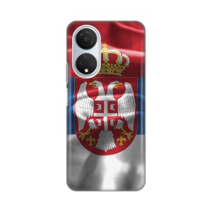 Силиконовый чехол с принтом для Honor X7 SRB