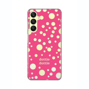 Силиконовый чехол с принтом для Samsung A256B Galaxy A25 5G Dottie Dottie Pink