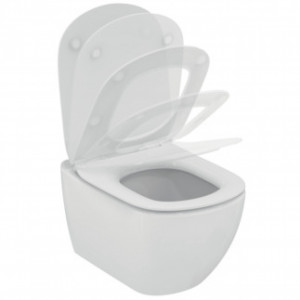 Унитаз консольный IDEAL STANDARD TESI AQUABLADE с доской для мягкого закрытия