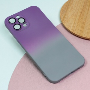 Чехол Rainbow Spring для iPhone 12 Pro Max 6.7 фиолетовый серый