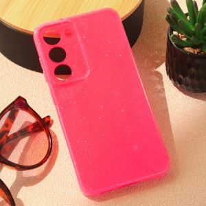 Чехол Sparkle Dust для Samsung S911B Galaxy S23 розовый