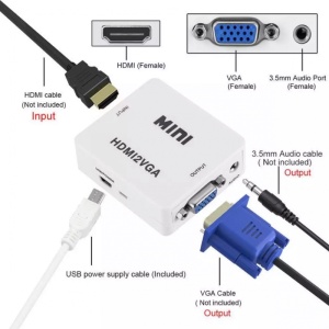 Adapter Box HDMI na VGA JWD-H3 - Img 4