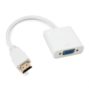 Adapter HDMI M na VGA Z beli JWD-HDMI7 - Img 1