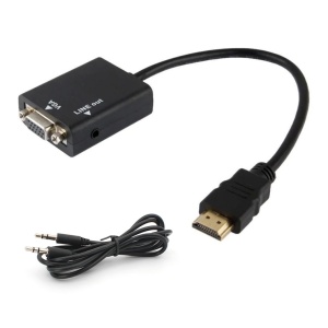 Adapter HDMI na VGA (Audio) crni - Img 1