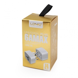 Adapter LDNIO Z4 100-240V 6A beli - Img 1