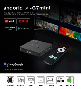 Android Smart TV box G7 mini 2/16GB - Img 4