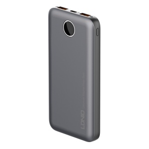 Back up baterija LDNIO P10, 10000mAh, 37Wh, 5V, 2.1A, LED display crna - Img 2