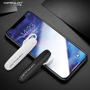 Bluetooth-гарнитура KONFULON BT-02 белая - Img 4