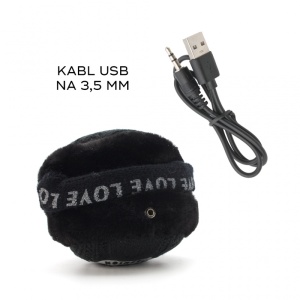 Bluetooth-наушники Earmuff Love черные - Img 2