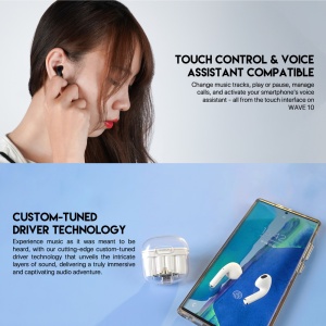 Bluetooth-наушники Fantech Wave 10 черные - Img 2