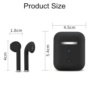 Bluetooth slusalice Airpods i12 TWS crne HQ - Img 2