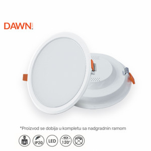 DAWN LED PANEL KNC1-18W 6500K 1620lm 120° IP20 / RAM - Img 4
