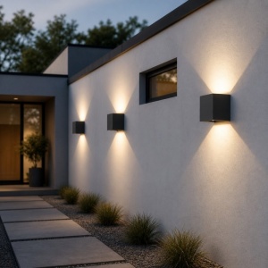 DAWN LED SVETILJKA A310 ZIDNA 6W 3000K IP54 SIVA