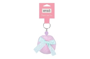 ENSO FLUFFY CHARMS dečiji privezak - light pink