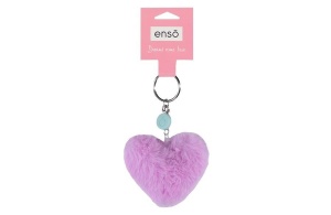 ENSO FLUFFY CHARMS dečiji privezak - svetlo ljubičasta