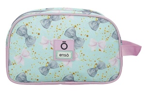 ENSO MERCI AMOUR dečiji neseser sa 2 pregrade - mint - Img 3