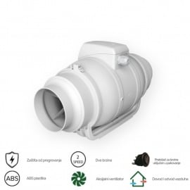 ERA VENTILATOR TYPHOON 150/160 TURBINA - Img 5