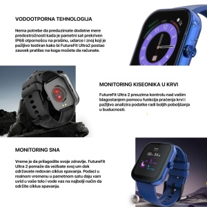 HiFuture Smart Watch Fit Ultra 2 crni - Img 3