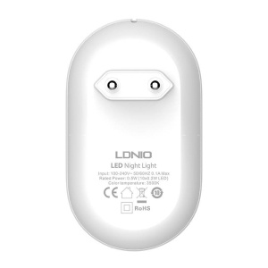 Inteligentni senzor LDNIO Night Light Y2 beli - Img 3