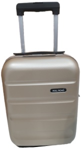 Kabinski kofer bež 40cm