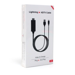 Kabl Lightning HDTV crni 2m - Img 2