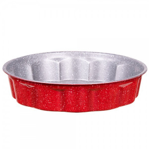 Kalup Voltz V51223RD za torte crveni fi27,5x6cm