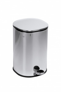Kanta za otpatke COPEN 5L sa soft close poklopcem - hrom mirror - Img 1