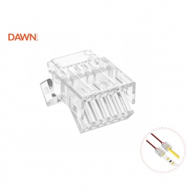 KONEKTOR ZA LED TRAKU COB X12C-2P (12mm, 2PIN) 10 kom - Img 2