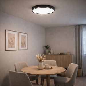 LED PLAFONJERA L7760-18W CCT SENZOR (LV18W) CRNA NEW - Img 5