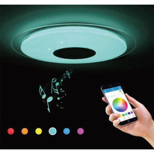 LED PLAFONJERA YL-CCT-010-24W RGB BLUETOOTH - Img 1