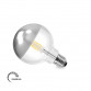 LED SIJALICA FILAMENT DIM G125 8W E27 2700K 1055lm TOP SILVER - Img 2
