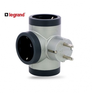 LG 694523 ADAPTER BOCNO 3X2P+E (ALU/T.SIVA) - Img 4