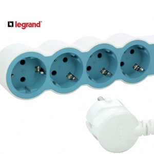 LG 694554 Блок расширения 4x2P+E 1,5M (белый/синий) - Img 2