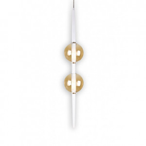 LUNA 153 VISILICA G9 WITHOUT BULB AMBER GLASS