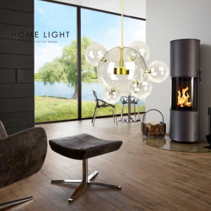 LUNA 197 LUSTER LED 14 Вт 3000 К античная латунь
