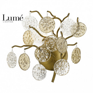 LUNA 214 ZIDNA LAMPA 2*G9 BRONZA
