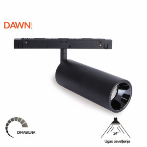 MAGNETIC REFLEKTOR LED11-20W 3000K 24° 48V DC - Img 4