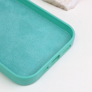 Maska Beautiful Shine Leather iPhone 14 Pro Max 6.7 mint - Img 3