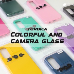 Maska Colorful and Camera glass za Samsung A546B Galaxy A54 5G zuta - Img 2