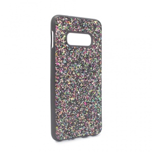 Maska Glitter za Samsung G970 S10e crna