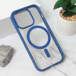 Maska Magesafe za iPhone 15 Pro 6.1 tamno plava