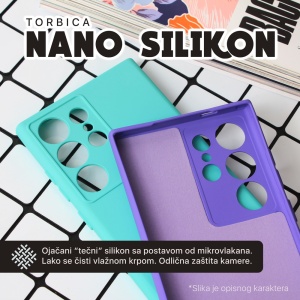 Maska Nano Silikon za Samsung A556B Galaxy A55 5G tamno plava - Img 2