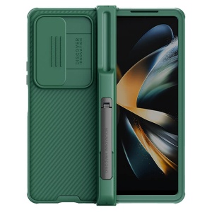 Maska Nillkin CamShield Pro za Samsung F936B Galaxy Z Fold 4 5G (with pen slot & stand) zelena