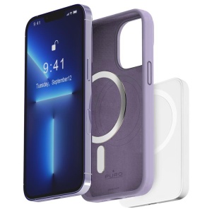 Maska Puro ICON Mag za iPhone 14 Pro 6.1 lila