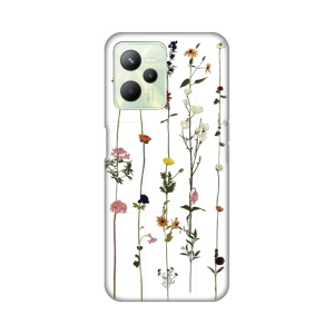 Maska Silikonska Print Skin za Realme C35 Flower