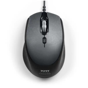 Miš Port Designs Office Pro Silent crni