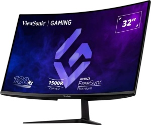 Monitor 31.5 ViewSonic VX3218-PC-MHD 1980x1020/Full HD/VA/1ms/180Hz/HDMI/DP/Zvučnici/Zakrivljen - Img 7