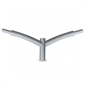 NOSAC ZA SVETILJKE STUBNI 2X50 SIVI RAL 7016