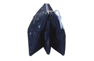 PEPE JEANS LENAY prazna pernica sa 3 pregrade - teget - Img 2